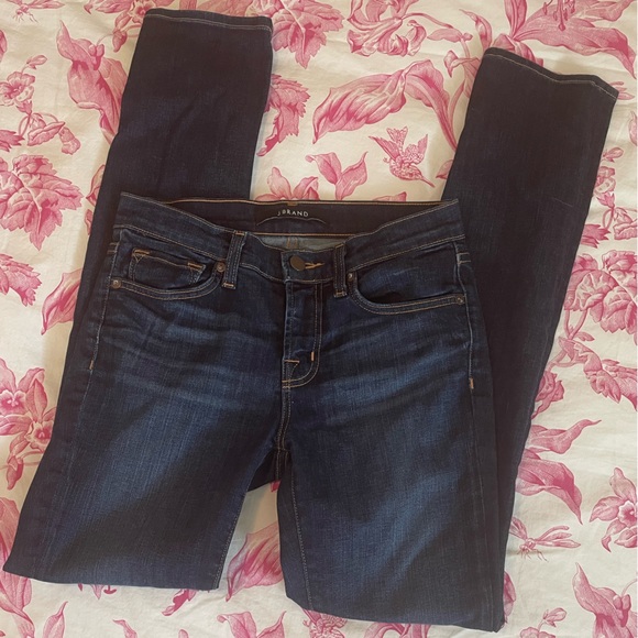 J Brand Structured Skinny Dark Vintage Jean - Picture 6 of 9